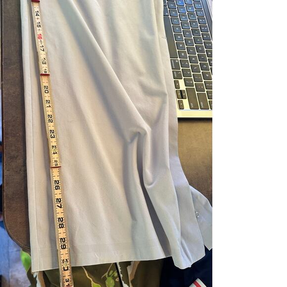 Athleta Tribeca light gray pants size 16 - Picture 12 of 12